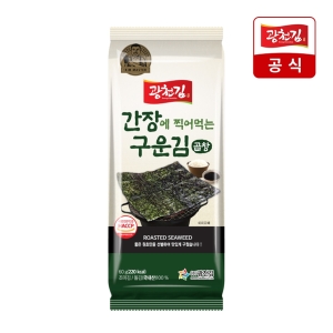 광천김  간장에 찍어먹는 구운 파래 곱창김 60g