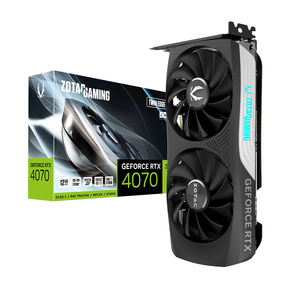 ZOTAC GAMING 지포스 RTX 4070 TWIN Edge OC D6 12GB_이미지