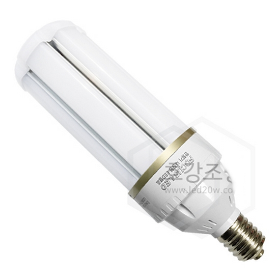 LED E39 불투명 파워 보안등 주광색 75W