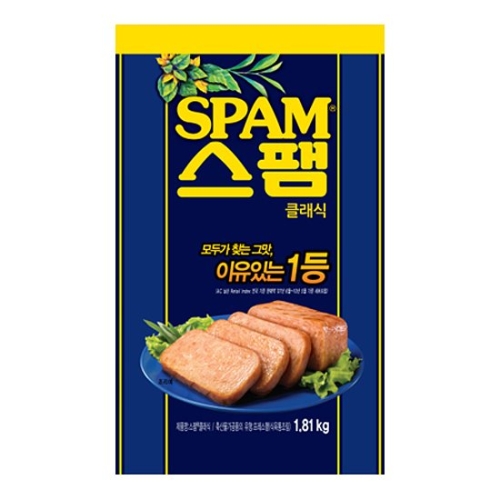CJ제일제당 스팸 클래식 1.8kg (4개)