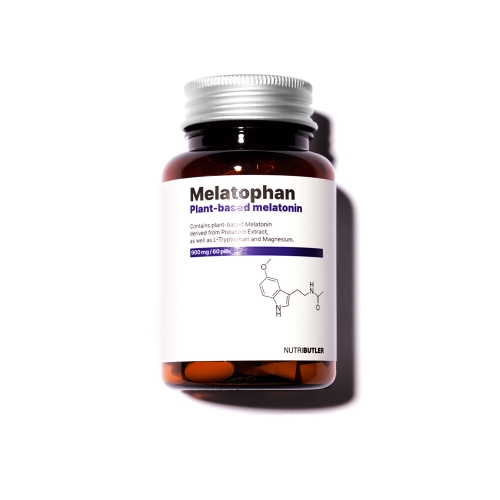 오투바이오 뉴트리버틀러 멜라토판 식물성 멜라토닌 60정 (1개)_이미지