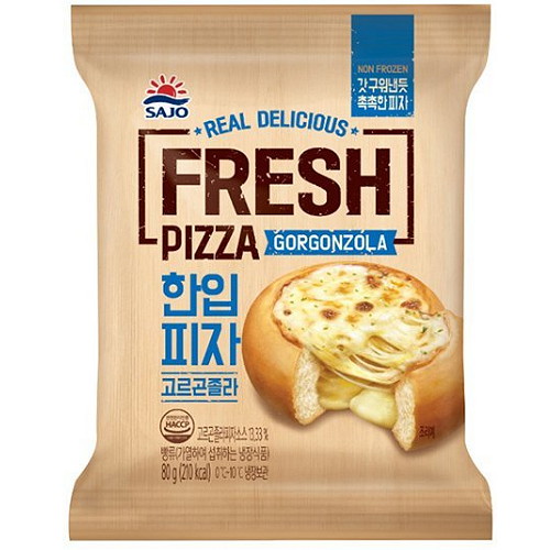 사조대림 사조 한입피자 고르곤졸라 80g (1개)_이미지