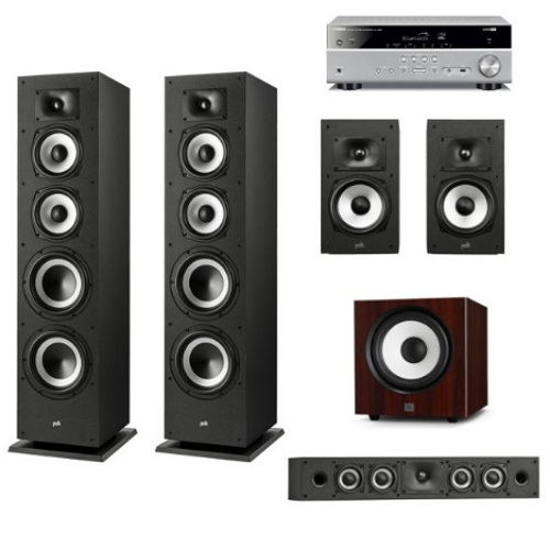 �߸��� RX-V385 + ��ũ����� XT70 5.1ä��