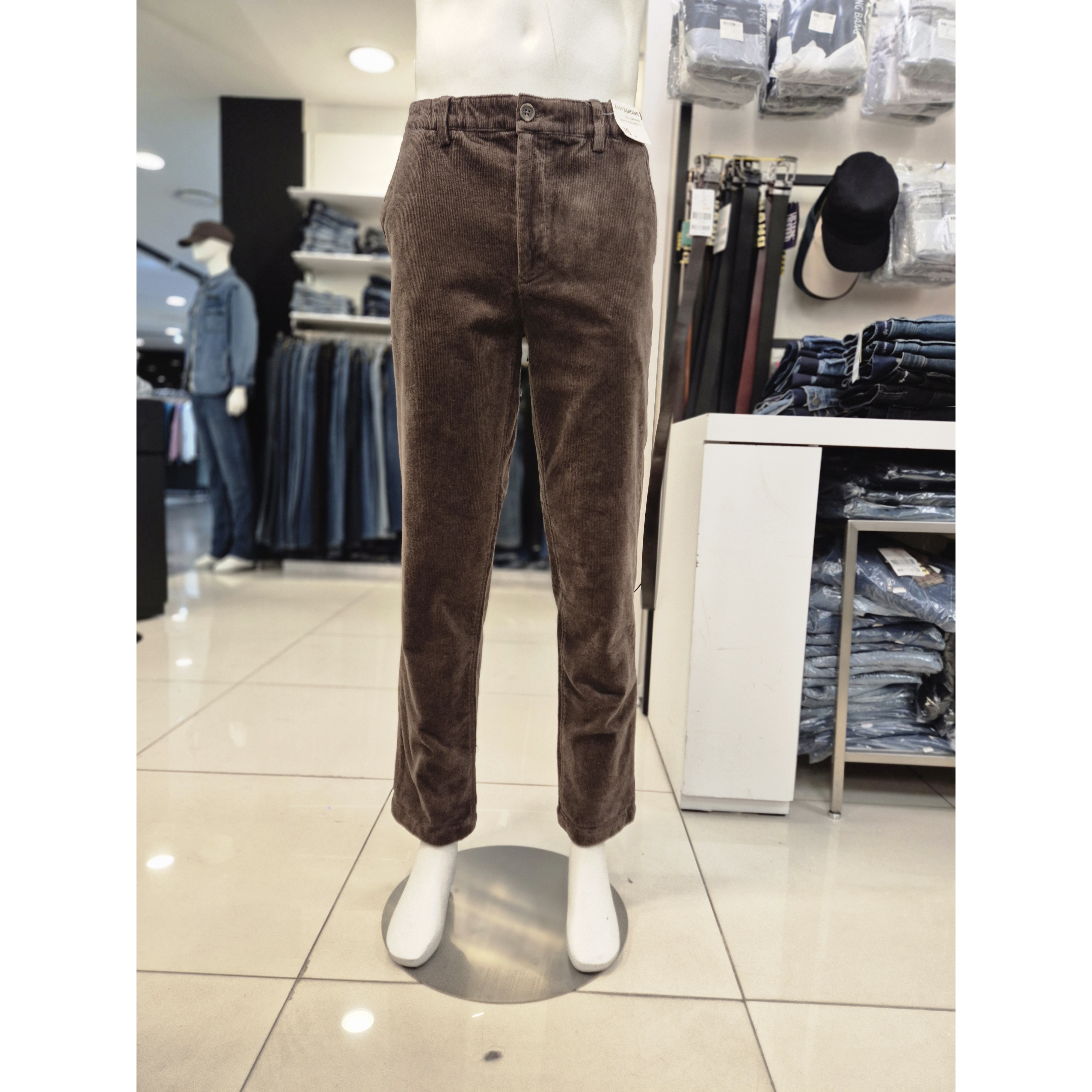 F/W 신상 반값 남성 루즈핏 코듀로이 팬츠 CPL604 블랙 28