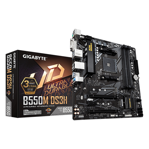 GIGABYTE B550M DS3H 듀러블에디션 제이씨현_이미지