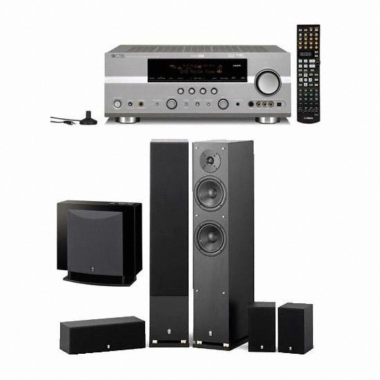 야마하 AElite(AELITE Subwoofer) + 야마하 AV리시버 (RX-V661)