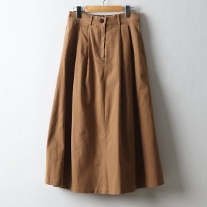  아이우먼 A라인투핀턱롱스커트 CHJ534M212 빅사이즈