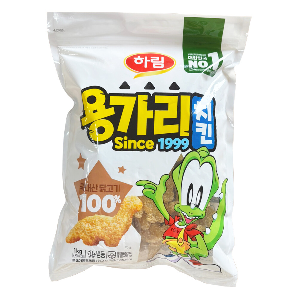 하림 용가리 치킨 1kg이미지입니다. 누르면 해당 게시물로 새창이동합니다.