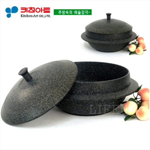 키친아트 양면마블코팅 가마솥 (22cm)