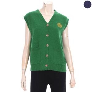 파파야 GD01 브이넥 앞 트임 포켓 베스트 PNNRVT009D