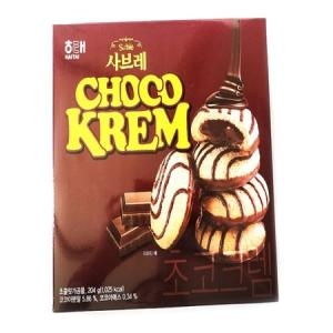 해태제과 사브레 초코크렘 204g (1개)