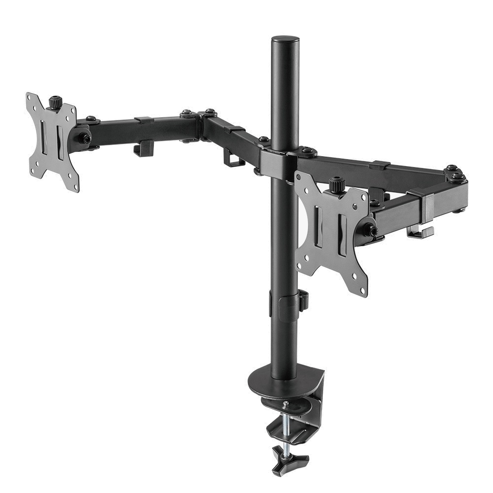 L-MOUNT APL-C024 3단 관절형 듀얼 모니터암