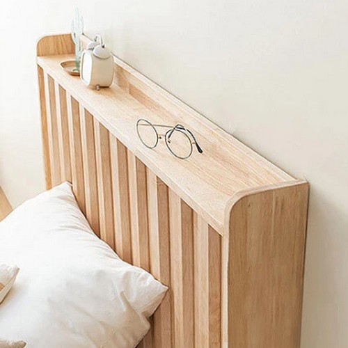 리버퍼니쳐 이레인 호텔식 수납형 원목 침대 SS+협탁 (40T독립)_이미지