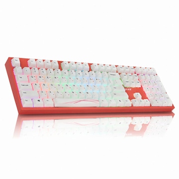 COX CARAVEL108 게이트론 교체축 RGB 염료승화 PBT 리빙코랄 (황축)