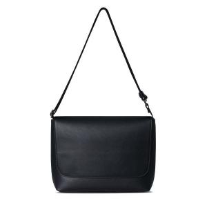 MUSINSA STANDARD 비건 레더 메신저 백 MMCBG102-BK 662283