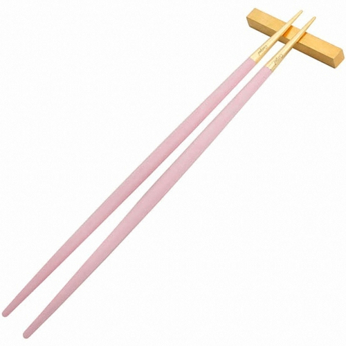 큐티폴 고아 핑크 골드 젓가락