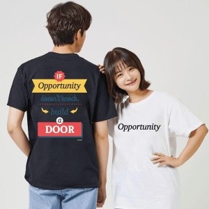 키밍 if 기회 전사티 학생반팔 그래픽반팔티 W6A4D45_이미지