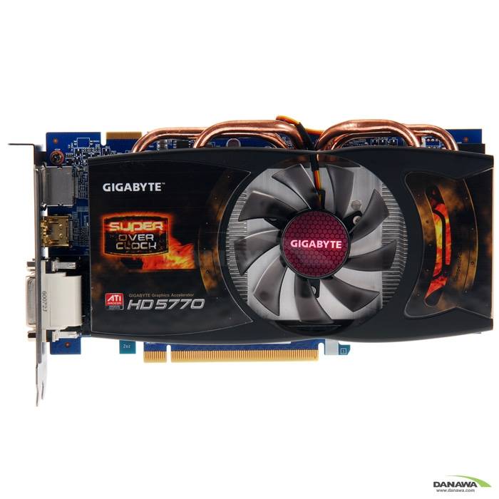 GIGABYTE �󵥿� HD 5770 UDV Super Over Edition D5 1GB