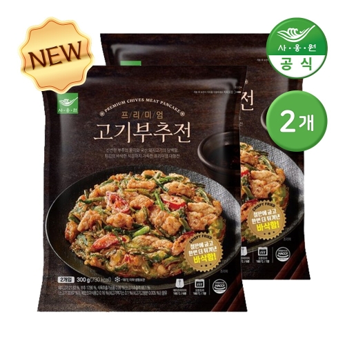 사옹원 프리미엄 고기부추전 300g (2개)_이미지