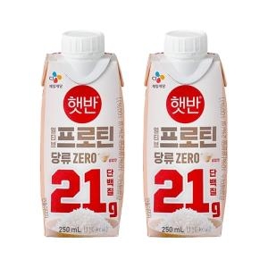 CJ제일제당 얼티브 프로틴 단백질 쌀밥맛 250ml (2개)_이미지