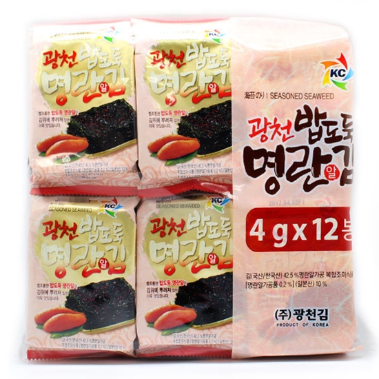 광천 밥도둑 명란알김 4g