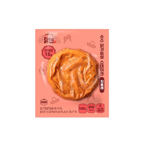 닭신 소스 닭가슴살 스테이크 치폴레 100g (3개)_이미지