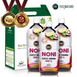 베트남 노니 원액 주스 NFC 착즙 100% 3병 선물세트