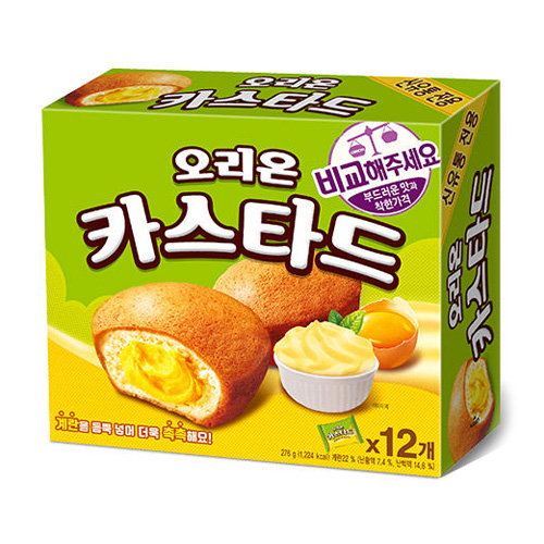 오리온 카스타드 276g