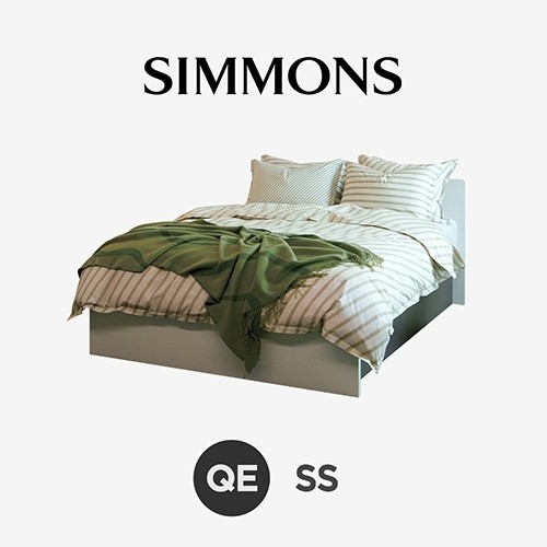 시몬스 아비트 침대 Q 하드 타입 (레이븐)_이미지