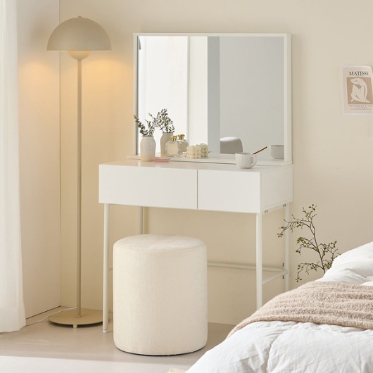 인디우드 LPM 멀티 E0 수납 서랍 화장대 800_이미지