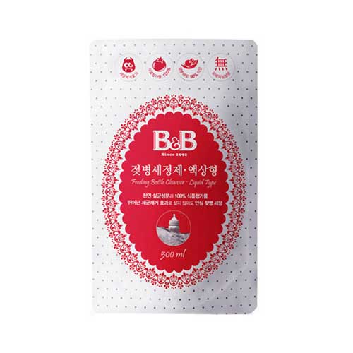 보령메디앙스 B&B 젖병세정제 액상형 리필 500ml (2개)