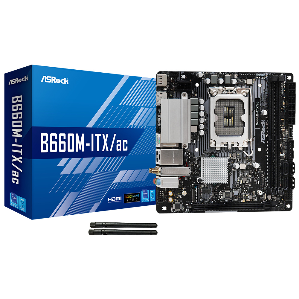 ASRock B660M-ITX/ac D4 ������
