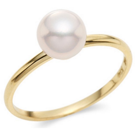 라디오사 18K 진주 반지 G18A-9246RM_이미지