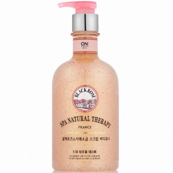 온더바디 스파 사해소금 스크럽 바디 워시 600ml (2개)_이미지