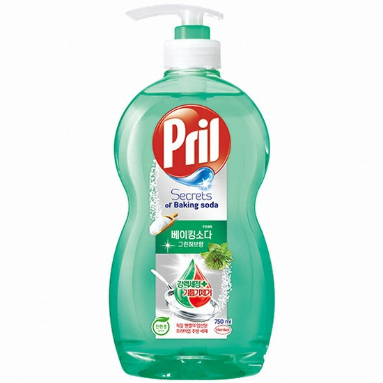 프릴 ㅤ시크릿 오브 베이킹소다 그린허브 750ml (1개)_이미지