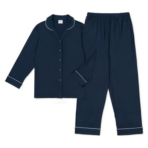 캄미어패럴 오르시떼 D008 프리다네이비 긴소매 상하 OR24SFGED008