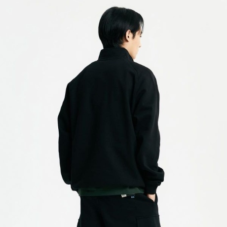 UNI Athletics 기모 반집업 맨투맨 Semi Over Fit NBNCD41913