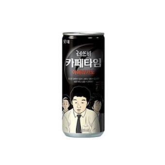 롯데칠성음료 <b>레쓰비</b> 카페타임 아메리카노 240ml