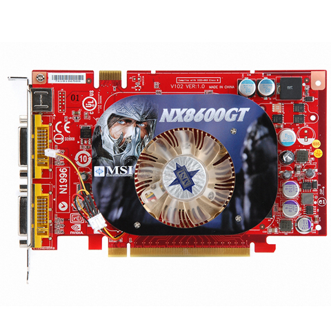 MSI 지포스 8600GT NX8600GT-T2D256E OC 256MB 웨이코스