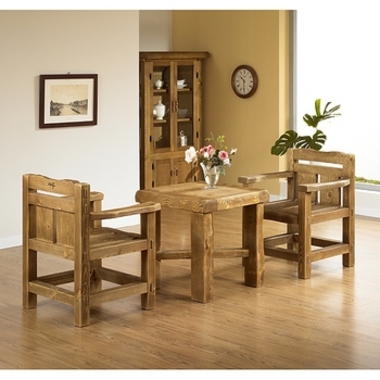 지엠파트너 마루 전통 원목 부부 테이블