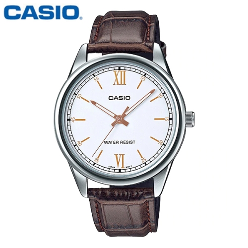 카시오 CASIO MTP-V005L-7B3U 남자 가죽 손목시계_이미지