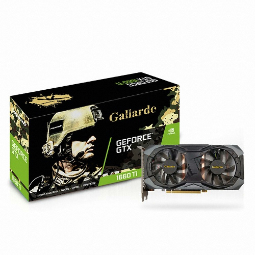 MANLI 지포스 GTX 1660 Ti Gallardo D6 6GB