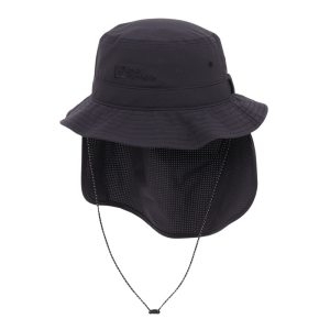 잭울프스킨 잭 울프 스킨 남성 남자 흡습 속건 썬 쉐이드 모자 버킷 햇 비니 5034331-6350 색상 블랙_이미지