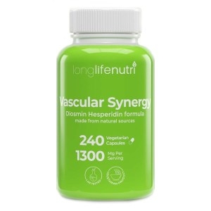 [불명] 롱라이프뉴트리 디오스민 헤스페리딘 포뮬라 1300mg 240캡슐 (1개)_이미지