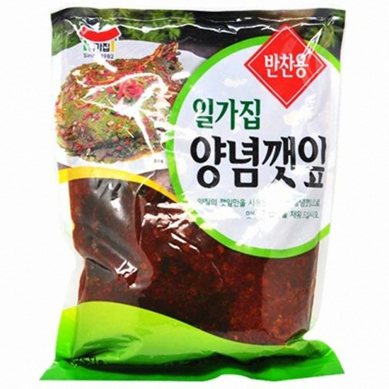 일미농수산 일가집 양념깻잎 1kg (1개)_이미지