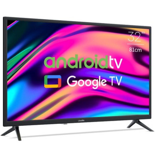 라익미 스마트 V320 트리플블랙 구글TV (스탠드)_이미지