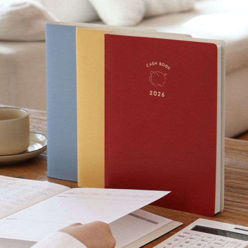 인디고 2026 생활의 온도 커버형 가계부 날짜형