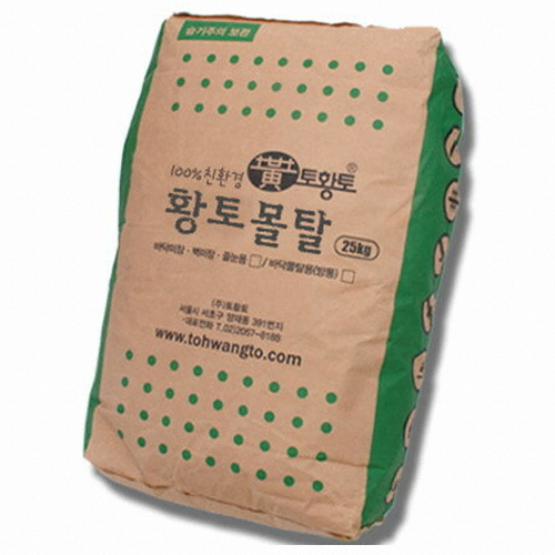 토황토 황토 몰탈 (방통용) 25kg (1개)_이미지