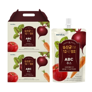 웰팜 파이토컬 유산균으로 12시간 발효 ABC주스 100ml [40개]