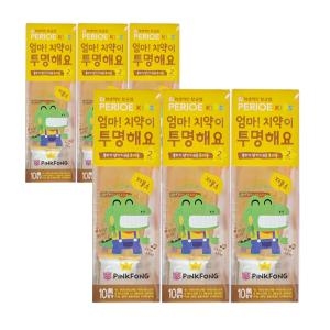 LG생활건강 페리오 엄마 치약이 투명해요 저불소 80g (6개)